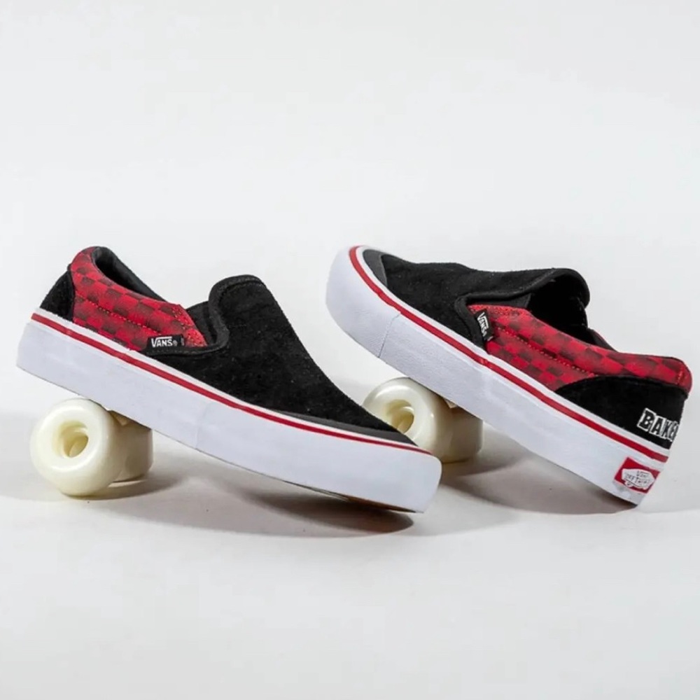 Vans x Baker Slip-on Pro Rowan Speedcheck Sneakers Soze 10 Women’s 8 Men’s